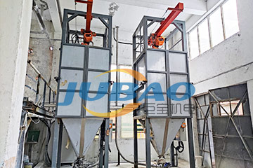 安徽铜陵某客户吨袋拆包机客户现场