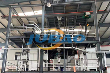 江西某工厂负压真空输送系统客户现场