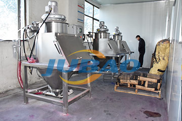 小袋无尘固体投料设备客户现场