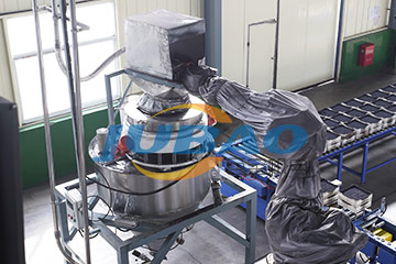 直排筛分机客户现场