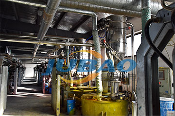 负压真空吸料机客户现场